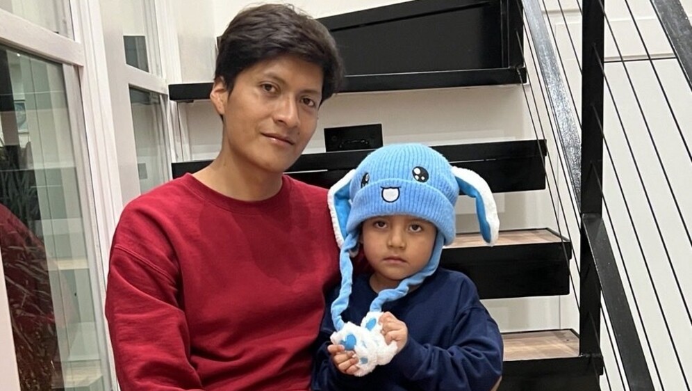 Liam Ramos i njegov otac