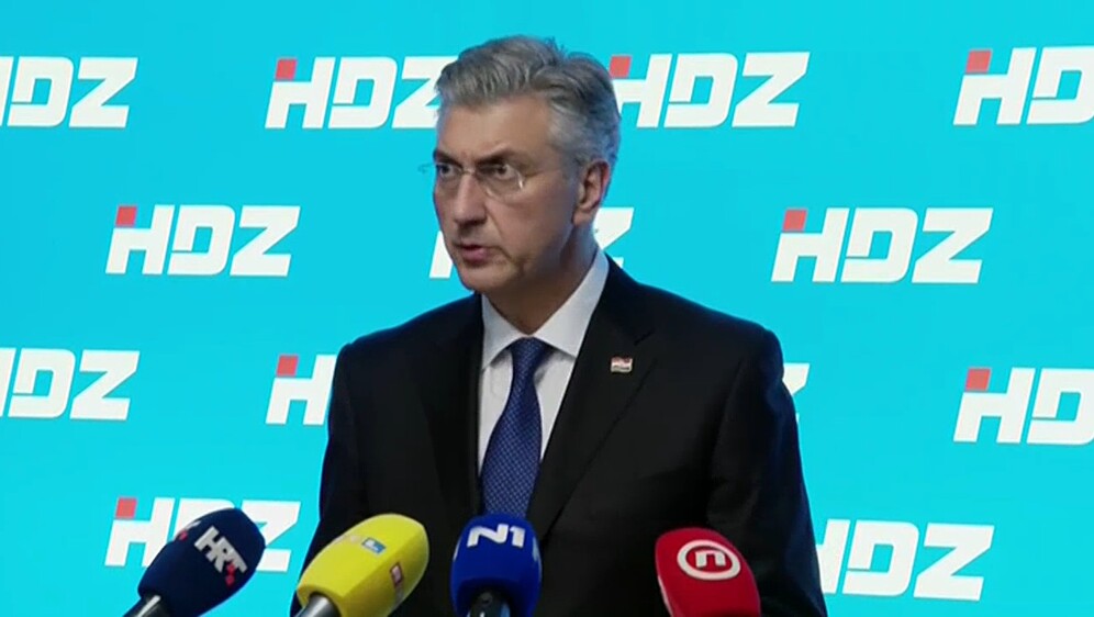 Andrej Plenković, pressica