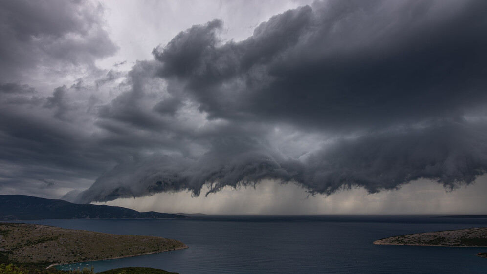 Nevrijeme kod Malog Lošinja
