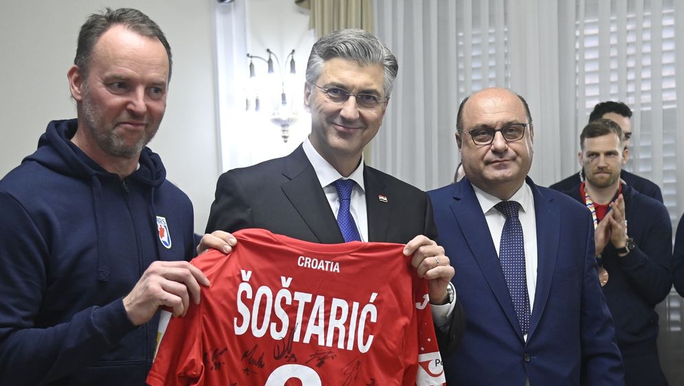 Dagur Sigurdsson i Andrej Plenković