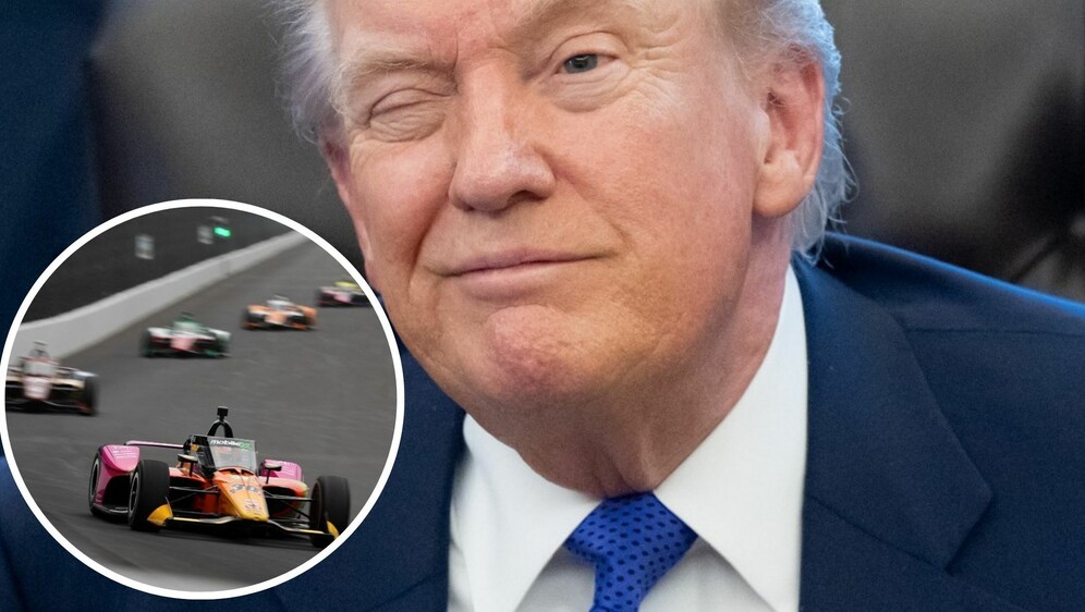 Donald Trump i Indy car utrka