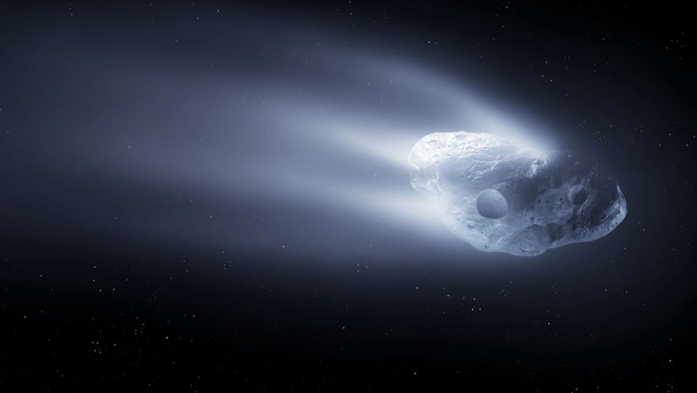 Asteroid, ilustracija