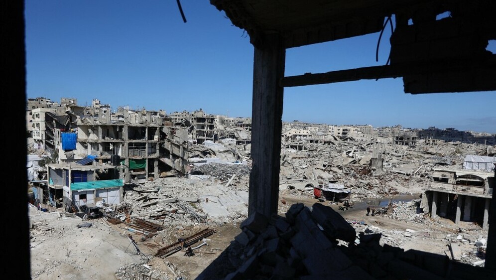 Naselje u Gazi nakon napada