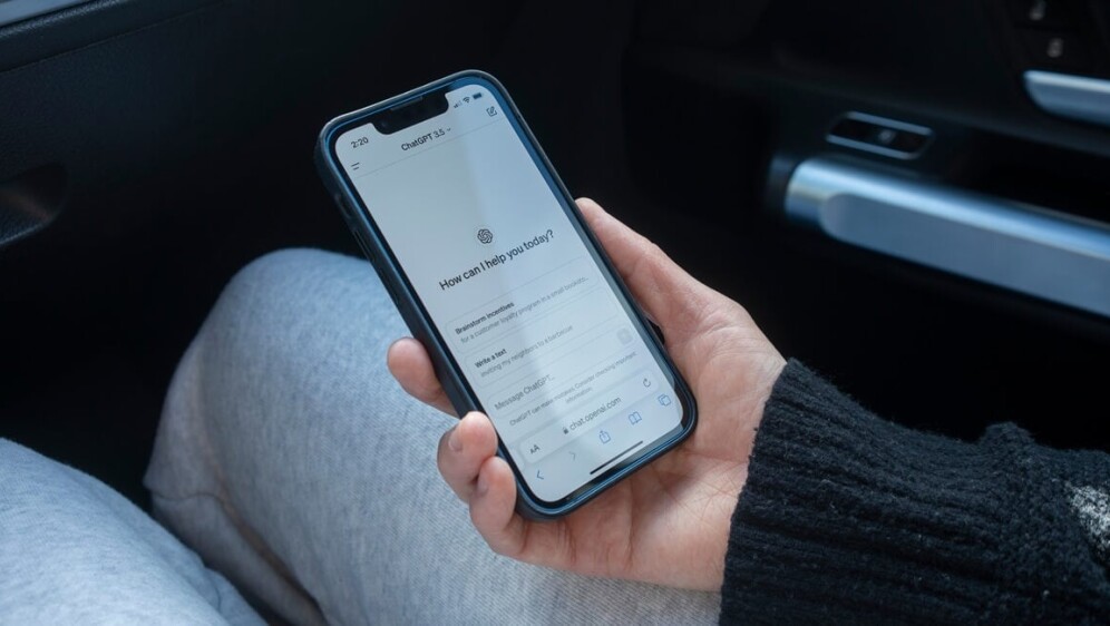 ChatGPT na mobitelu