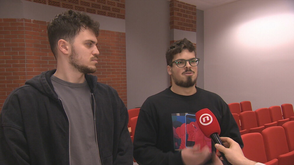 Filip i Dominik, studenti FER-a