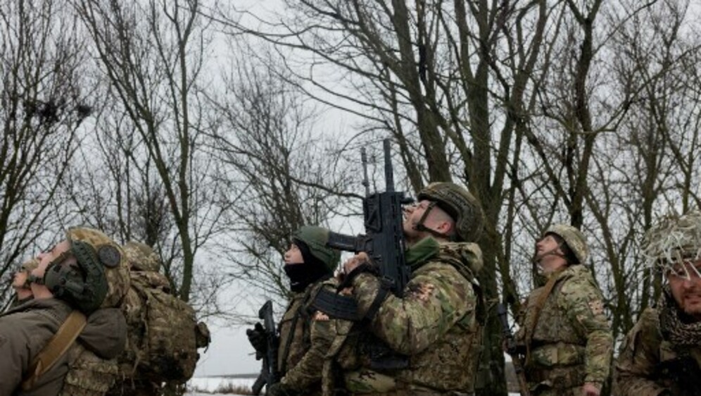 Ukrajinski vojnici u Zaporiškoj oblasti