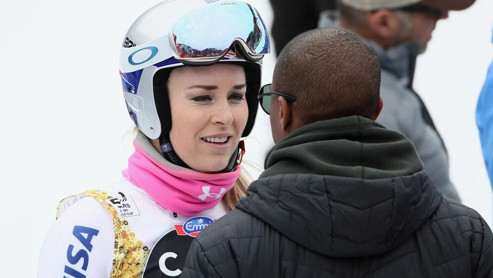 Lindsey Vonn i Kenan Smith