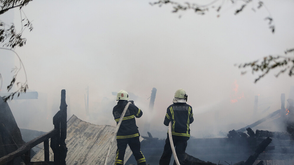 Vatrogasci, ilustracija