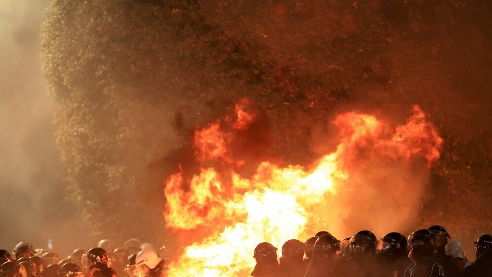 Prosvjed u Tirani 24. siječnja 2026.