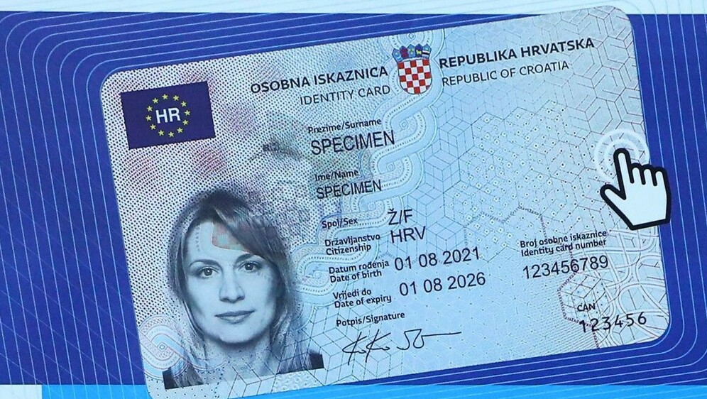 Osobna iskaznica, ilustracija