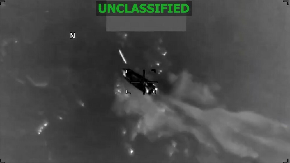 Američka vojska pogodila brod na Karibima