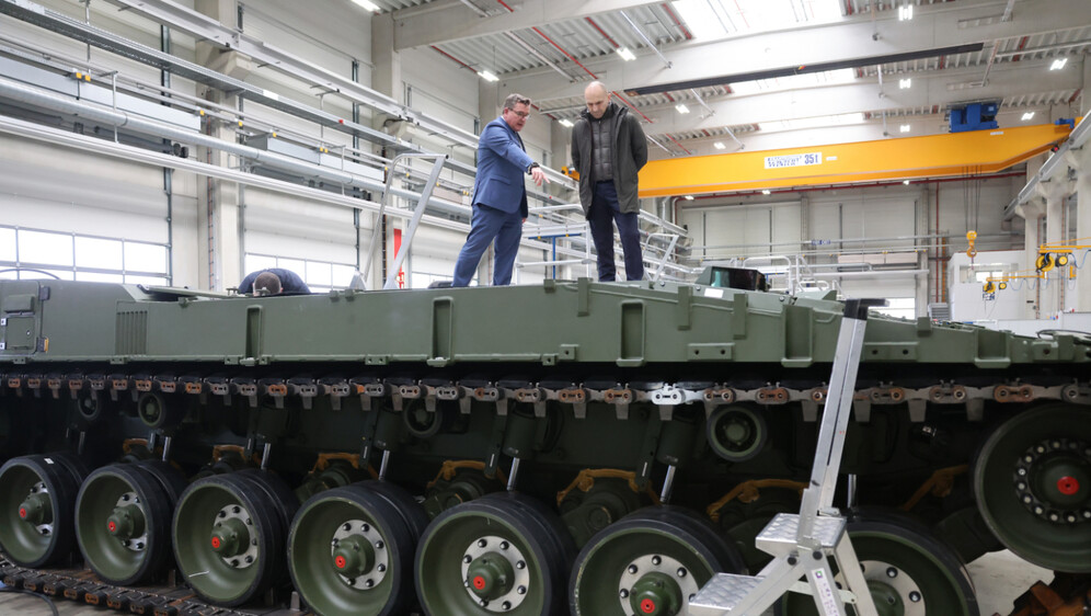 Anušiću predstavljene sposobnosti tenkova Leopard 2A8 - 1