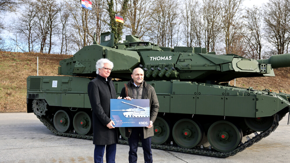 Anušiću predstavljene sposobnosti tenkova Leopard 2A8 - 2