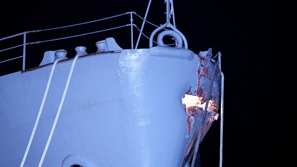 U nesreći oštećen brod Galeb - 3