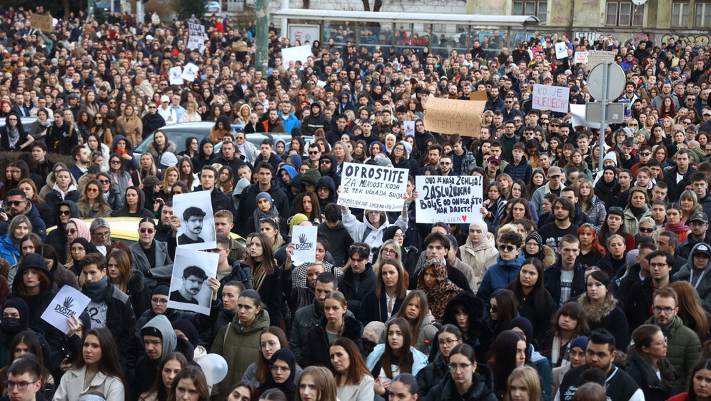 Prosvjed u Sarajevu - 2