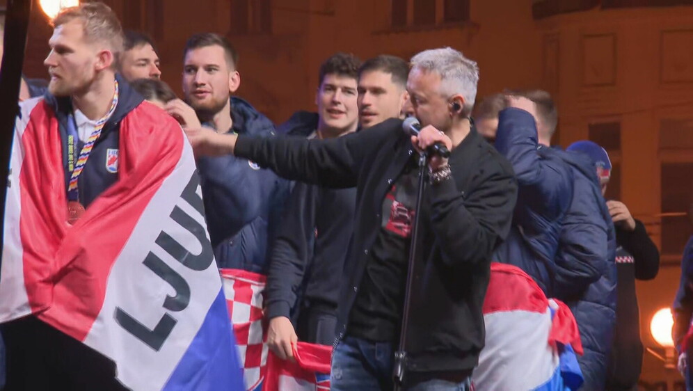 Doček rukometaša u Zagrebu - 2