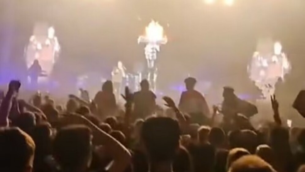 Snimka s koncerta u Širokom Brijegu