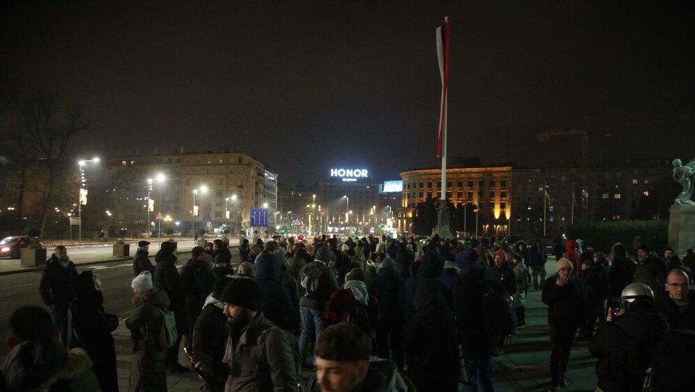 Prosvjed u Novom Sadu