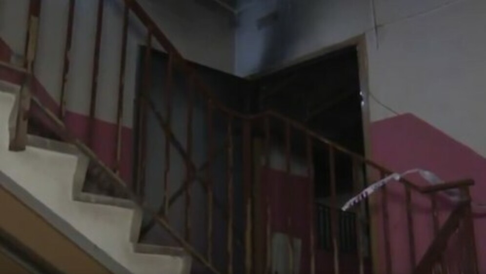 Požar zgrade u Barceloni