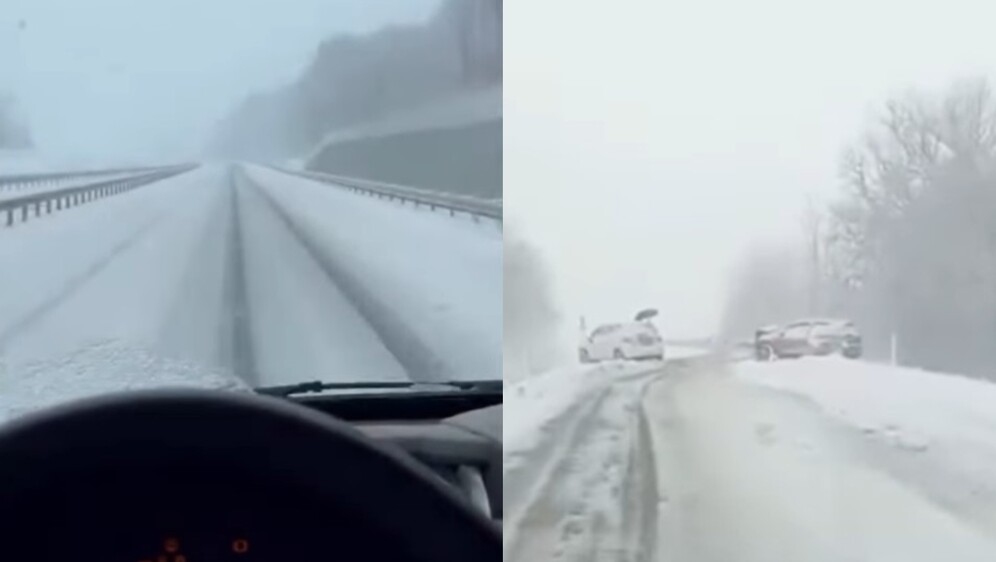 Snijeg zameo dijelove Srbije