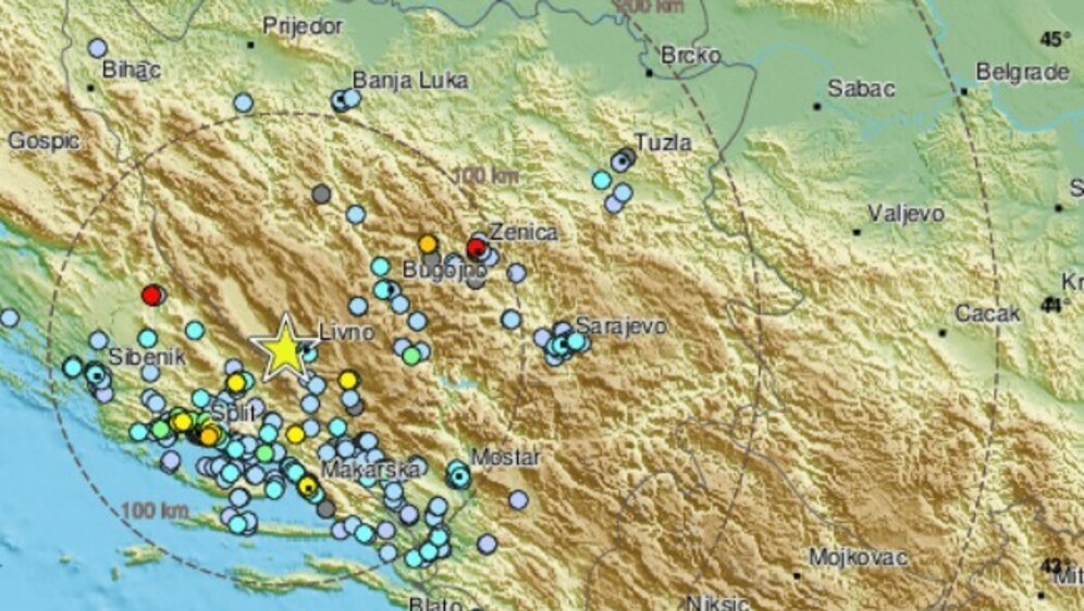 Potres u BiH