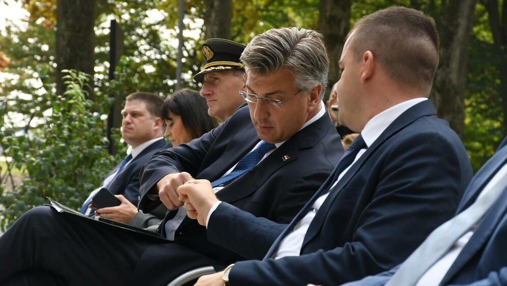 Andrej Plenković i Dario Hrebak