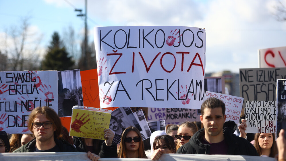 Prosvjedi u Sarajevu