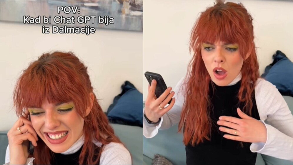 Nina Ćurković u skeču o Chat GPT-u