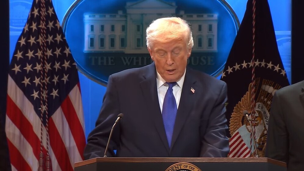 Donald Trump iz Bijele kuće