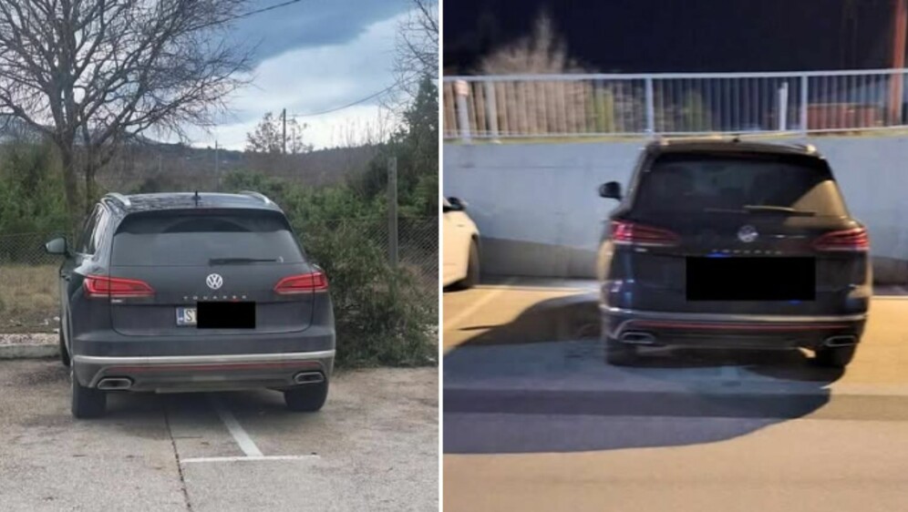 Nepropisno parkirano vozilo na raznim mjestima