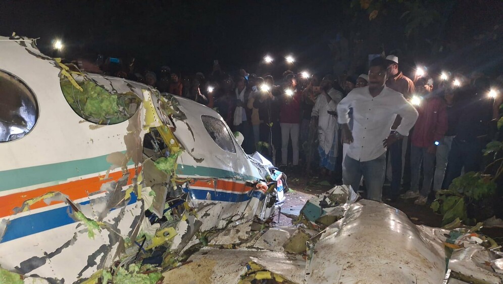 Pad zrakoplova u Indiji