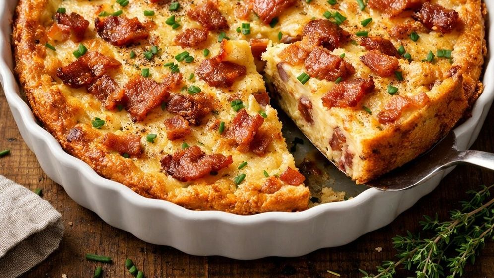 Ilustracija clafoutisa