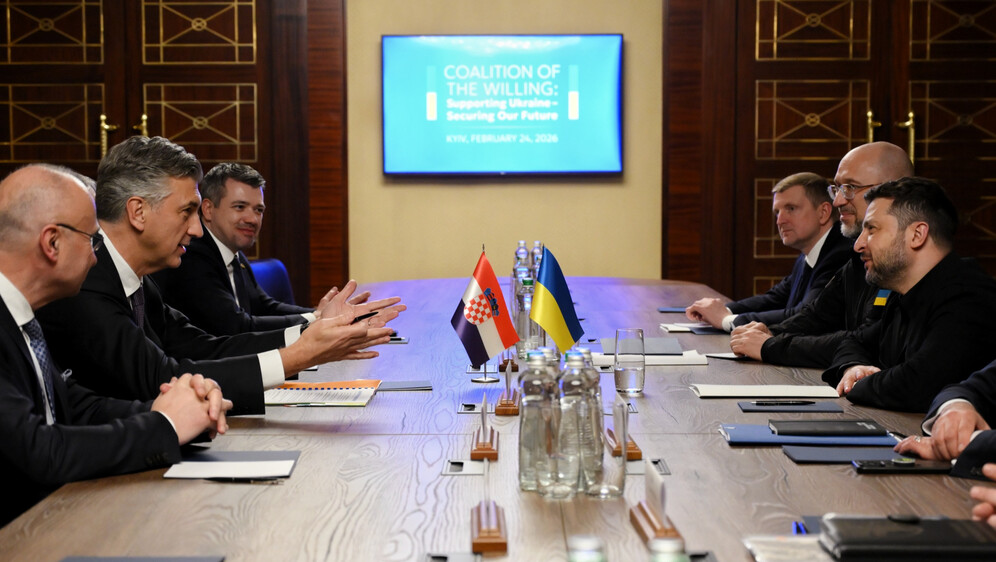 Sastanak Andreja Plenkovića i Volodimira Zelenskog