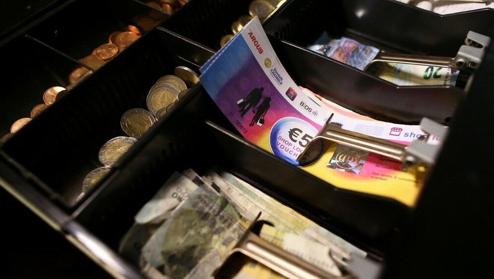 Blagajna, ilustracija