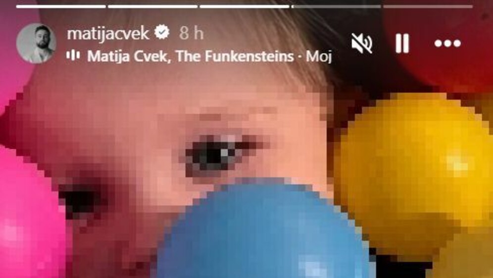 Matija Cvek na Instagramu