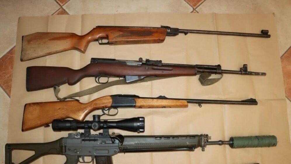 Oružje koje je zaplijenila policija - 4