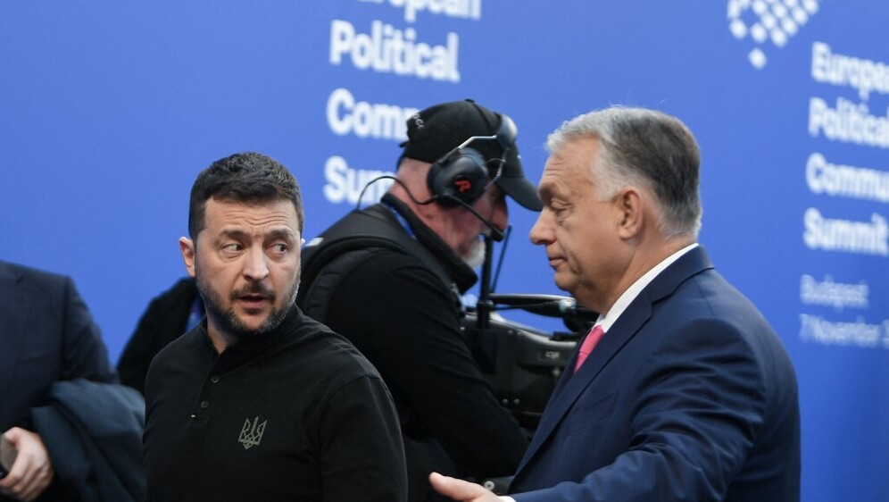 Volodimir Zelenski i Viktor Orban