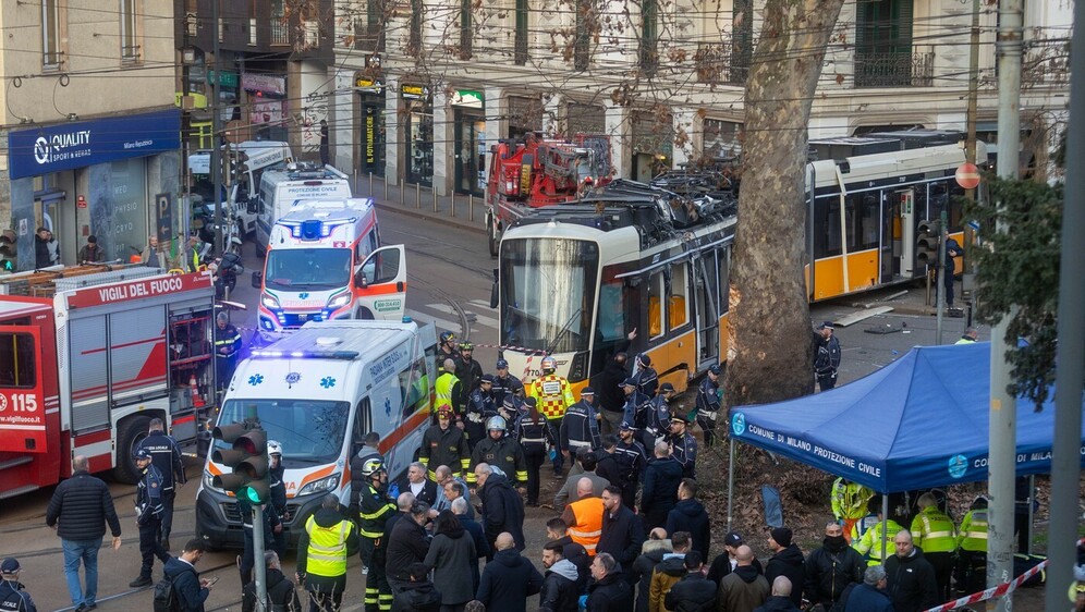 Tramvajska nesreća u Milanu