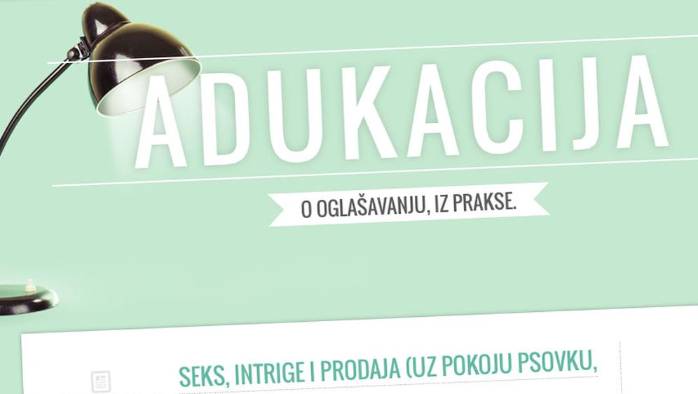 Kreativna agencija ‘I TO NIJE SVE’ pokrenula blog koji će vas 'ADucirati'