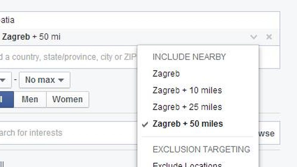 Oglasi na Facebooku od sada će moći ciljati na određene gradove