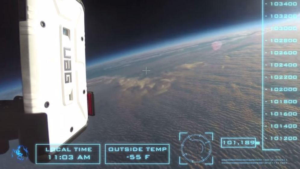 Ultimativni test: iPhone bačen na zemlju s visine od 30 kilometara!