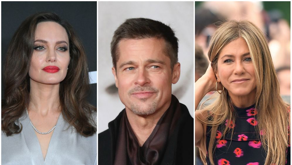 Angelina Jolie, Brad Pitt, Jennifer Aniston (FOTO: Getty)