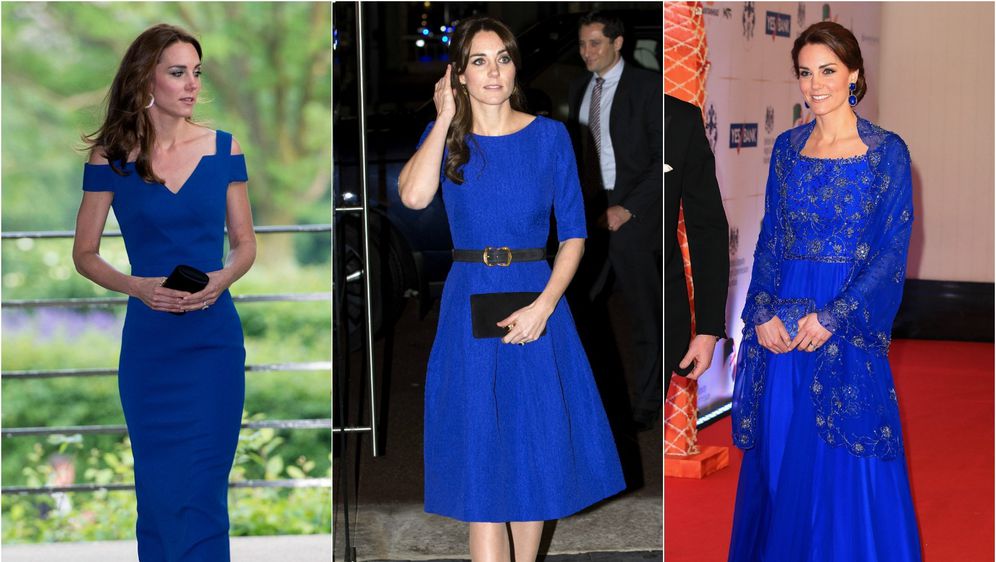Catherine Middleton obožava odjeću u kraljevsko plavoj boji - 1