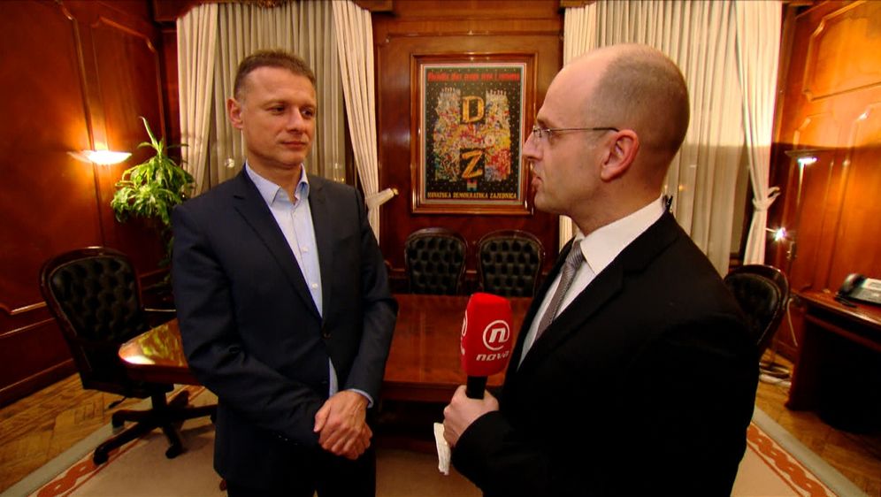 Gordan Jandroković gost Dnevnika Nove TV (Foto: Dnevnik.hr) - 1