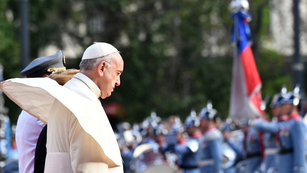 Papa u Čileu (Foto: AFP)