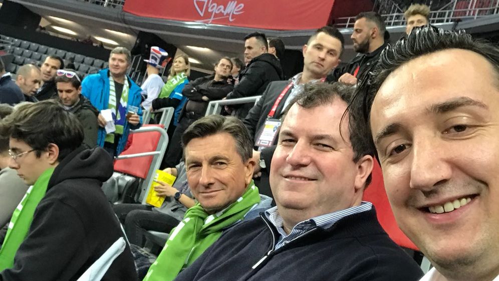 Borut Pahor, Jakov Kitarović, Tomislav Madžar (FOTO: Snimio čitatelj)