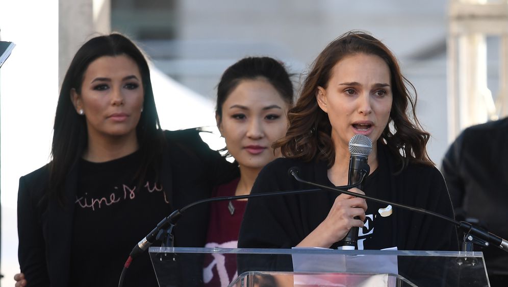 Eva Longoria i Natalie Portman (Foto: AFP)