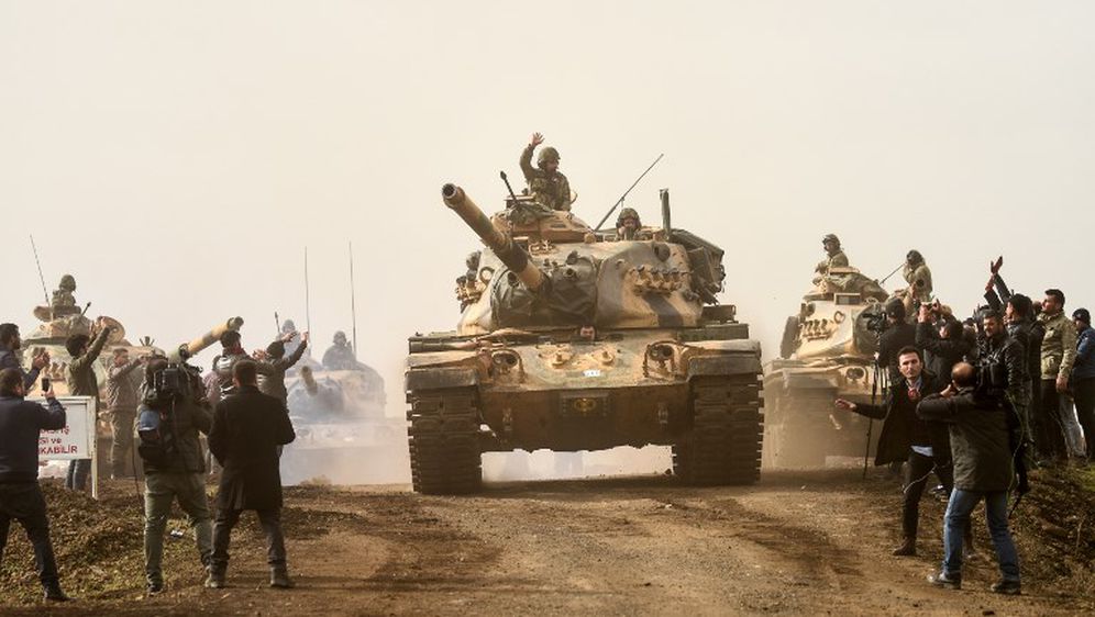 Turska granatirala ciljeve u sjevernoj Siriji (Foto: AFP)