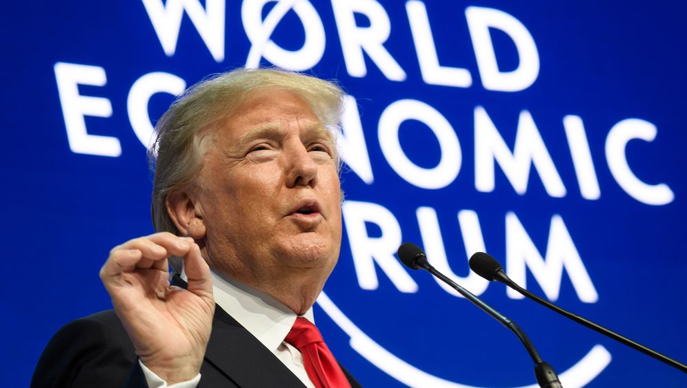 Donald Trump u Davosu (Foto: AFP)