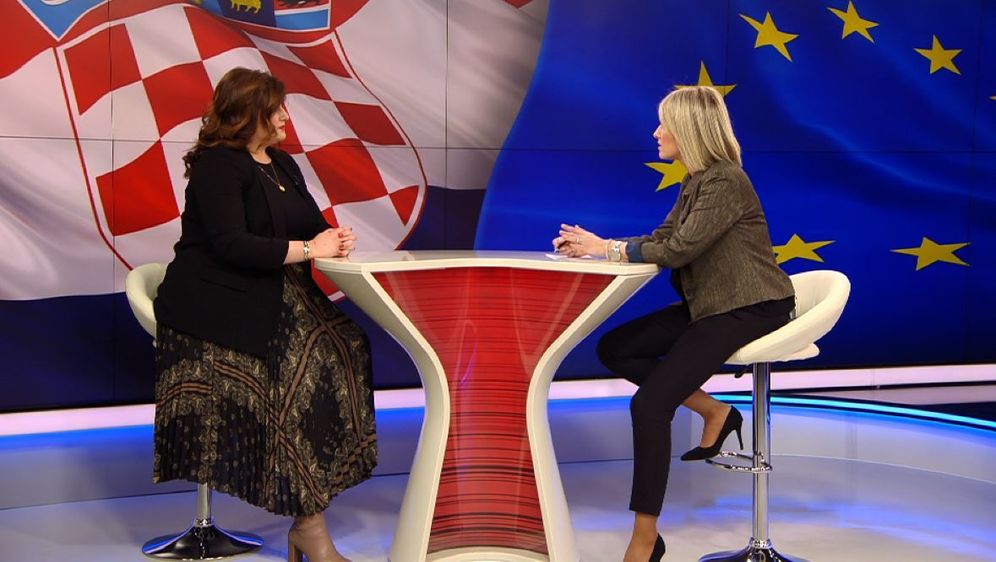 Gošća Dnevnik Nove TV resorna ministrica Gabrijela Žalac (Foto: Dnevnik.hr) - 1